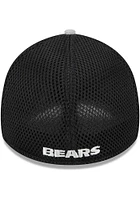New Era Chicago Bears Mens Grey 2T Neo 39THIRTY Flex Hat
