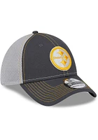 New Era Pittsburgh Steelers Mens Graphite 2T Neo 39THIRTY Flex Hat