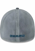 New Era Chicago Bears Mens Graphite 2T Neo 39THIRTY Flex Hat