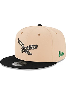 New Era Philadelphia Eagles Brown 2T 9FIFTY Mens Snapback Hat