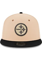 New Era Pittsburgh Steelers Brown 2T 9FIFTY Mens Snapback Hat