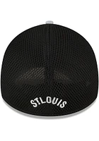New Era St Louis Cardinals Mens Grey 2T Neo 39THIRTY Flex Hat