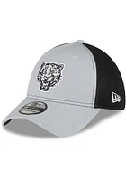 New Era Detroit Tigers Mens Grey 2T Neo 39THIRTY Flex Hat