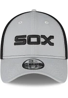 New Era Chicago White Sox Mens Grey 2T Neo 39THIRTY Flex Hat
