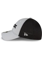 New Era Chicago White Sox Mens Grey 2T Neo 39THIRTY Flex Hat