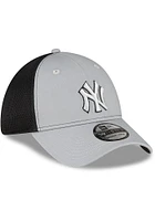 New Era York Yankees Mens Grey 2T Neo 39THIRTY Flex Hat