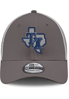 New Era Texas Rangers Mens Graphite 2T Neo 39THIRTY Flex Hat