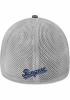 New Era Texas Rangers Mens Graphite 2T Neo 39THIRTY Flex Hat