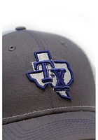 New Era Texas Rangers Mens Graphite 2T Neo 39THIRTY Flex Hat
