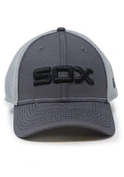New Era Chicago White Sox Mens Graphite 2T Neo 39THIRTY Flex Hat