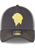 New Era Pittsburgh Pirates Mens Graphite 2T Neo 39THIRTY Flex Hat