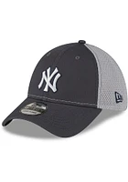New Era York Yankees Mens Graphite 2T Neo 39THIRTY Flex Hat