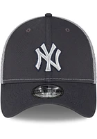 New Era York Yankees Mens Graphite 2T Neo 39THIRTY Flex Hat