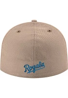 New Era Kansas City Royals Mens Brown 2T 59FIFTY Fitted Hat