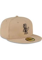 New Era St Louis Cardinals Mens Brown 2T 59FIFTY Fitted Hat