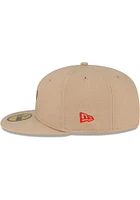 New Era St Louis Cardinals Mens Brown 2T 59FIFTY Fitted Hat
