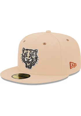 New Era Detroit Tigers Mens Brown 2T 59FIFTY Fitted Hat