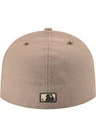 New Era Texas Rangers Mens Brown 2T 59FIFTY Fitted Hat