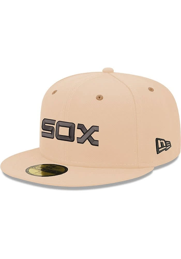 New Era Chicago White Sox Mens Brown 2T 59FIFTY Fitted Hat