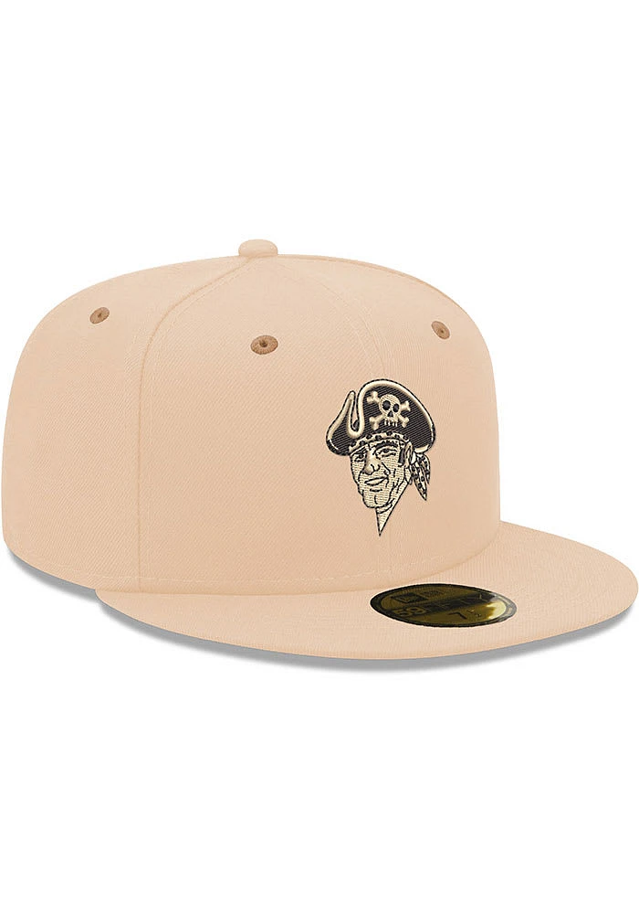 New Era Pittsburgh Pirates Mens Brown 2T 59FIFTY Fitted Hat