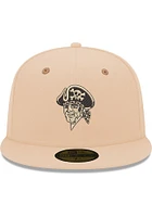 New Era Pittsburgh Pirates Mens Brown 2T 59FIFTY Fitted Hat