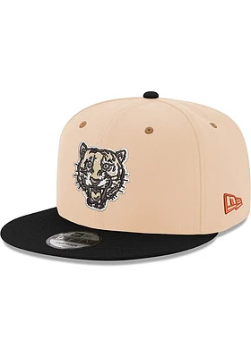 New Era Detroit Tigers Brown 2T 9FIFTY Mens Snapback Hat