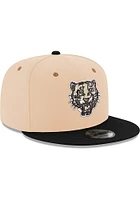 New Era Detroit Tigers Brown 2T 9FIFTY Mens Snapback Hat
