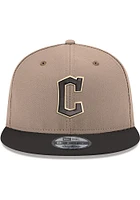 New Era Cleveland Guardians Brown 2T 9FIFTY Mens Snapback Hat