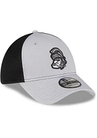 New Era Michigan State Spartans Mens Grey 2T Neo 39THIRTY Flex Hat