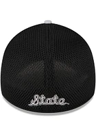 New Era Michigan State Spartans Mens Grey 2T Neo 39THIRTY Flex Hat
