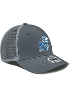 New Era Kansas Jayhawks Mens Graphite 2T Neo 39THIRTY Flex Hat