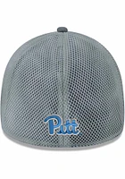 New Era Pitt Panthers Mens Graphite 2T Neo 39THIRTY Flex Hat