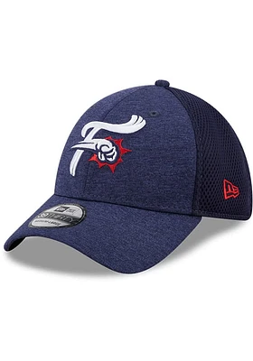 New Era Reading Fightin Phils Mens Blue Shadow Neo 39THIRTY Flex Hat