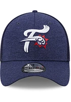 New Era Reading Fightin Phils Mens Blue Shadow Neo 39THIRTY Flex Hat