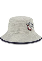 New Era Lehigh Valley Ironpigs Grey Distinct Bucket Mens Bucket Hat