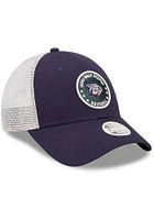 New Era Lehigh Valley Ironpigs Baby Toddler Glitter Circle 9FORTY Adjustable Hat - Blue