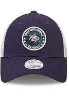 New Era Lehigh Valley Ironpigs Baby Toddler Glitter Circle 9FORTY Adjustable Hat - Blue