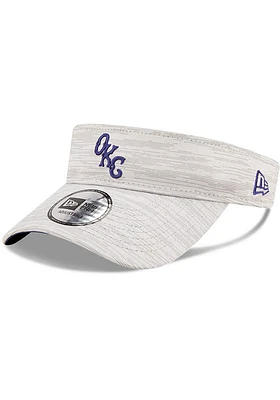 New Era Oklahoma City Dodgers Mens Grey Distinct Visor Adjustable Visor
