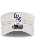 New Era Oklahoma City Dodgers Mens Grey Distinct Visor Adjustable Visor