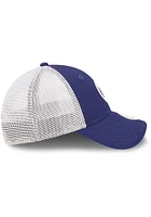 New Era Oklahoma City Dodgers Blue Womens Glitter Circle 9FORTY Womens Adjustable Hat