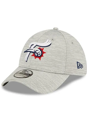 New Era Reading Fightin Phils Grey JR Distinct 39THIRTY Youth Flex Hat