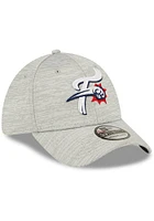 New Era Reading Fightin Phils Grey JR Distinct 39THIRTY Youth Flex Hat