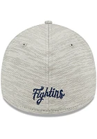 New Era Reading Fightin Phils Grey JR Distinct 39THIRTY Youth Flex Hat