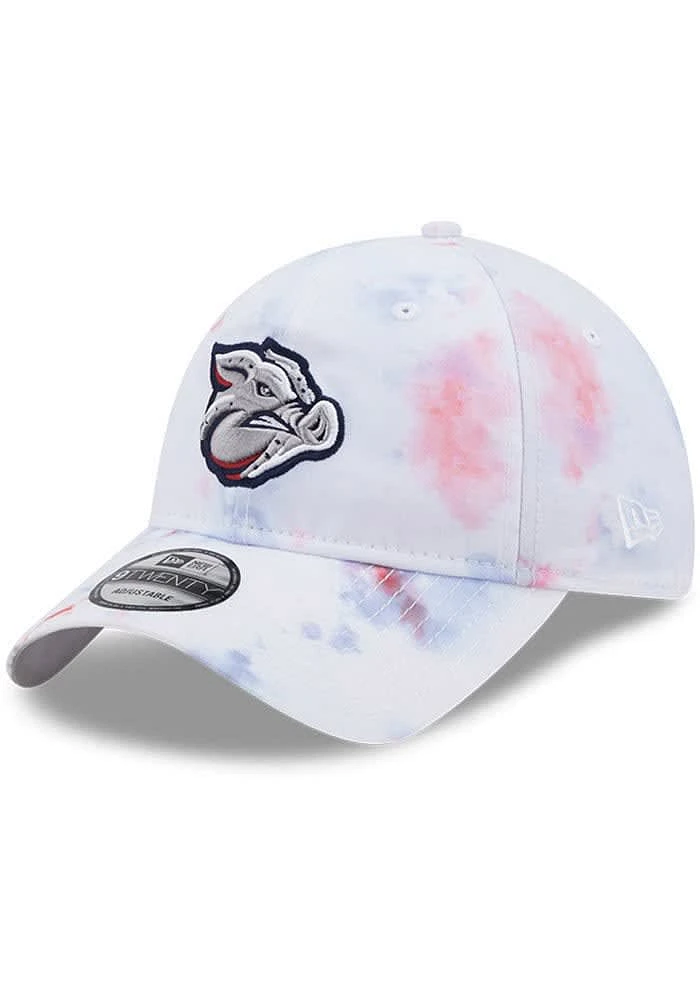 New Era Lehigh Valley Ironpigs White JR Ice Dye Core Classic 2.0 Youth Adjustable Hat