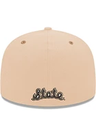 New Era Michigan State Spartans Mens Brown 2T 59FIFTY Classic Fitted Hat