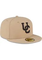 New Era Cincinnati Bearcats Mens Tan 2T 59FIFTY Fitted Hat