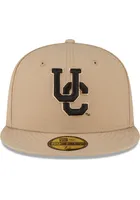 New Era Cincinnati Bearcats Mens Tan 2T 59FIFTY Fitted Hat