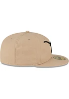 New Era Texas Longhorns Mens Tan 2T 59FIFTY Fitted Hat