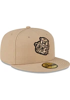 New Era Michigan Wolverines Mens Brown 2T 59FIFTY Fitted Hat