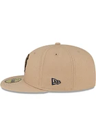 New Era Michigan Wolverines Mens Brown 2T 59FIFTY Fitted Hat